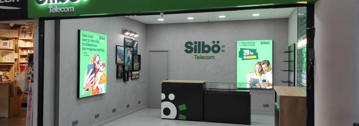 SILBÖ Telecom fachada tienda